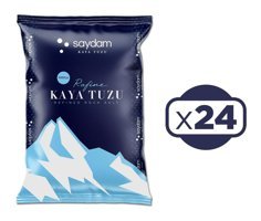 Saydam İyotlu Kaya Kaya Tuz Paket 24x750 gr