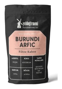 Yeldeğirmeni Kurukahvecisi Arfic Orman Meyve Aromalı Afrika Arabica Öğütülmüş Filtre Kahve 1 kg