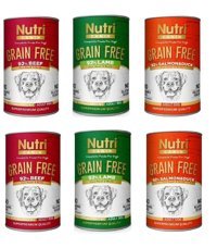 Nutri Canin Karışık Kıyılmış Yaş Köpek Maması 400 gr 6'lı