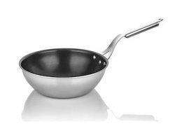 Altın Başak Silver Star Alüminyum - Çelik 24 cm Wok Tava