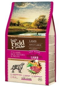 Sam'S Field Kuzu Etli Büyük Irk Yetişkin Köpek Maması 2.5 Kg