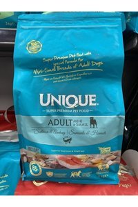 Unique Somonlu Küçük Irk Yetişkin Köpek Maması 3 Kg