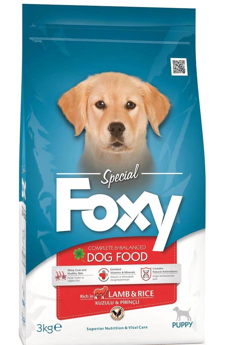 Foxy Kuzu Etli Tüm Irklar Yavru Köpek Maması 3 Kg