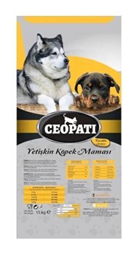 Ceopati Tavuklu Orta Irk Yetişkin Köpek Maması 15 Kg