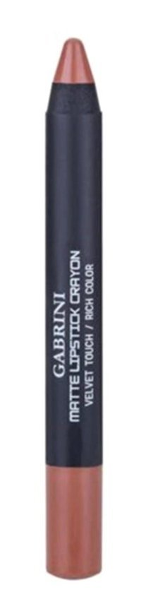 Gabrini Matte Lipstick Crayon No:05 Mat Dudak Kalemi Koyu Şeftali