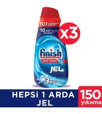 Finish Kokulu Jel Bulaşık Makinesi Deterjanı 3 Adet