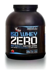 Zeus Nutrition Iso Zero Çilekli Whey Protein Protein Tozu 2.3 kg