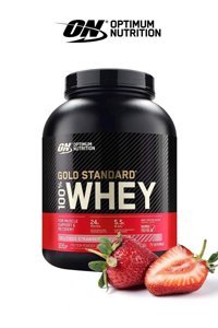 Optimum Gold Standard Çilekli Whey Protein Protein Tozu 2.273 kg