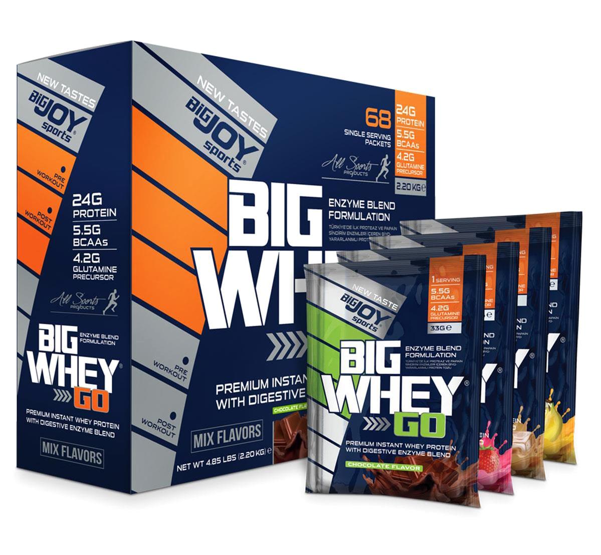 Bigjoy Mix Aromalı Whey Protein Protein Tozu 2.39 kg