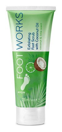 Avon Footworks Hindistan Cevizi ve Misket Limonu Özlü Nemlendirici Ayak Kremi 75 ml