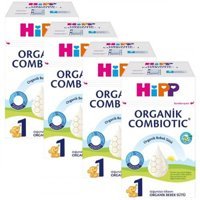 Hipp Combiotic Laktozlu Glutensiz Organik Probiyotikli 1 Numara Bebek Sütü 4x600 gr