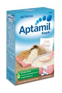 Aptamil Laktozlu Tahıllı Pirinç Probiyotikli Kaşık Maması 250 gr