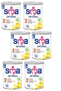 Sma Optipro Laktozlu Probiyotikli 2 Numara Devam Sütü 6x400 gr