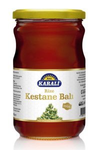 Karali Rize Organik Süzme Kestane Balı 850 gr