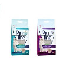 Proline Lavanta Ve Marsilya Sabunu Kokulu Topaklanan İnce Taneli Bentonit Kedi Kumu 2x10 lt