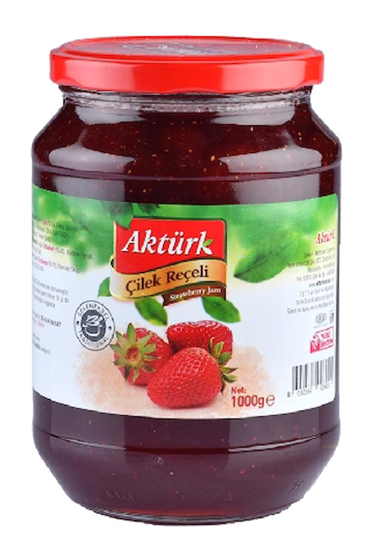 Aktürk Çilek Reçeli 6x1 kg