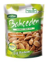 Peyman Bahçeden Glutensiz Çiğ Tuzsuz Tane Badem İçi 140 gr