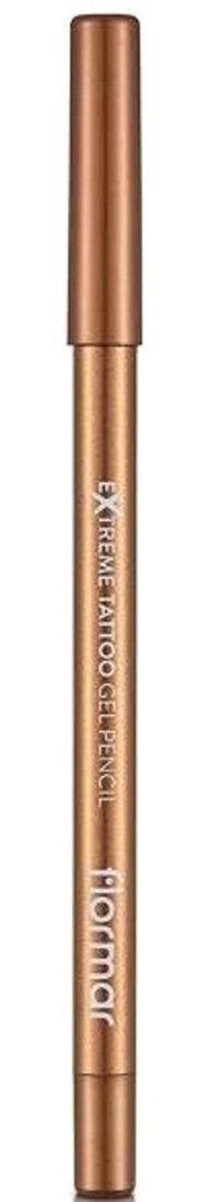 Flormar Extreme Tattoo Gel Suya Dayanıklı Pastel Gold Kalıcı Kalın Uçlu Kalem Eyeliner