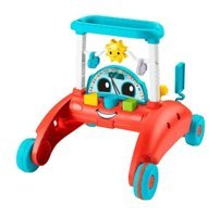 Fisher-Price HJP48 Direksiyon 4 Tekerlekli 1 Kademeli Oyuncaklı İlk Adım Yürüteç Çok Renkli