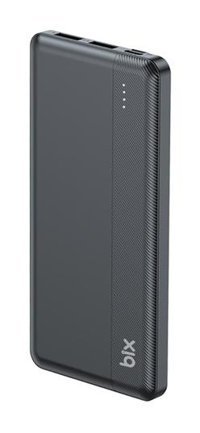 Bix Bxpb108 10000 mAh Hızlı Şarj Micro USB Powerbank Siyah