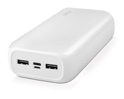 Ttec Recharger Ultra 30000 mAh Hızlı Şarj Micro Lightning - Type C - USB Powerbank Beyaz