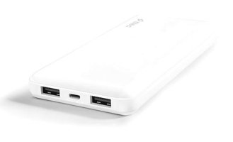 Ttec Power Slim 10000 mAh Hızlı Şarj Micro Lightning - Type C - USB Powerbank Beyaz