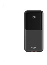 Linktech Pc30 30000 mAh Type C - USB Powerbank Siyah