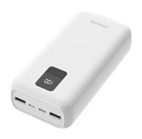 Philips Dlp1930Cw/00 30000 mAh Hızlı Şarj Micro Type C - USB Powerbank Beyaz