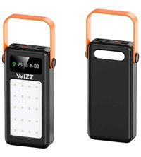 Wizz Wp034S 30000 mAh Hızlı Şarj Micro Lightning - Type C - USB Powerbank Siyah