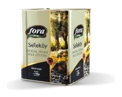 Fora Tuzlu Sele Gemlik Siyah Zeytin Teneke 10 kg