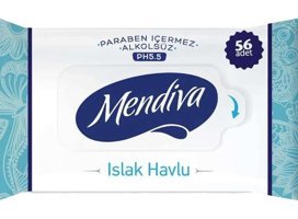 Mendiva 56 Yaprak 5'li Islak Mendil