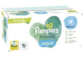 Prima Aqua Pure Yenidoğan 48 Yaprak 9'lu Islak Mendil