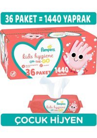 Prima Pampers Çocuk Hijyen 40 Yaprak 36'lı Islak Mendil