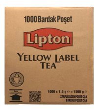 Lipton Yellow Label Siyah Bardak Poşet Çay 1000 Adet