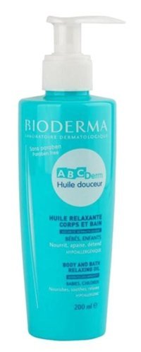 Bioderma ABCderm Kayısı Çekirdeği - Ayçiçek Bebek Masaj Yağı 200 ml