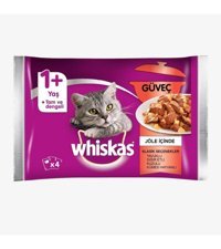 Whiskas Soslu Yetişkin Yaş Kedi Maması 85 gr