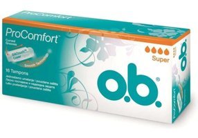 O.B. Procomfort Süper Tampon 16'lı