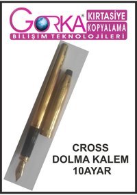 Cross 18 Karat Uç 10 Ayar Kaplama 4509-... Dolma Kalem