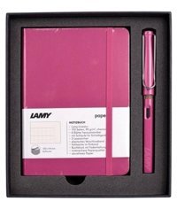 Lamy Yumuşak Kapak A6 Defter Ve Seti Pembe Dolma Kalem