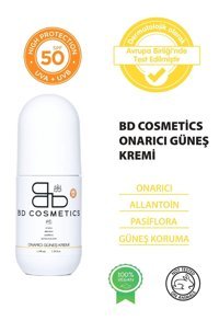 Bd Pharma 50 Faktör Tüm Ciltler İçin Leke Karşıtı Nemlendirici Yağsız Suya Dayanıklı Yüz ve Vücut Güneş Kremi 100 ml