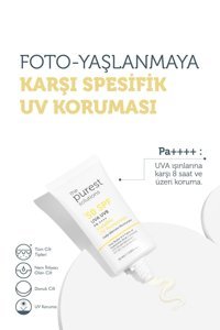 The Purest Solutions Invisible 50 Faktör Tüm Ciltler İçin Nemlendirici Suya Dayanıklı Yüz Güneş Kremi 50 ml