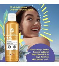 Yves Rocher 30 Faktör Tüm Ciltler İçin Nemlendirici Suya Dayanıklı Yüz ve Vücut Güneş Losyonu 50 ml