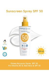 Acqua Perfection 50 Faktör Tüm Ciltler İçin Nemlendirici Suya Dayanıklı Yüz Güneş Kremi 200 ml