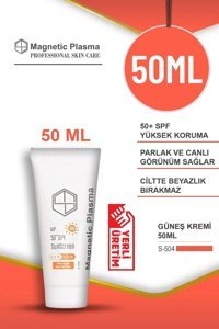 Magneti̇c Plasma 50 Faktör Tüm Ciltler İçin Nemlendirici Suya Dayanıklı Yüz ve Vücut Güneş Kremi 50 ml