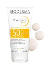 Bioderma Photoderm Spot 50 Faktör Tüm Ciltler İçin Leke Karşıtı Nemlendirici Suya Dayanıklı Yüz Güneş Kremi 150 ml