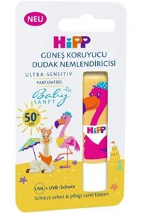 Hipp 50 Faktör Tüm Ciltler İçin Leke Karşıtı Nemlendirici Yağsız Suya Dayanıklı Yüz ve Vücut Güneş Kremi 50 ml