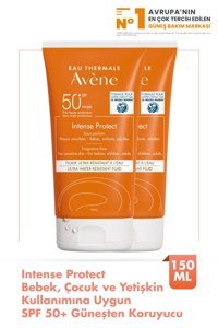 Avene Protect 50 Faktör Tüm Ciltler İçin Leke Karşıtı Nemlendirici Yağsız Suya Dayanıklı Yüz ve Vücut Güneş Kremi 50 ml