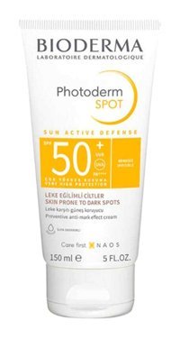 Bioderma Photoderm Spot 50 Faktör Tüm Ciltler İçin Leke Karşıtı Nemlendirici Yağsız Suya Dayanıklı Yüz ve Vücut Güneş Kremi 50 ml