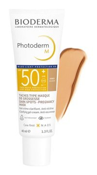 Bioderma Photoderm M Golden Renkli 50 Faktör Tüm Ciltler İçin Leke Karşıtı Nemlendirici Yaşlanma Karşıtı Yağsız Suya Dayanıklı Yüz ve Vücut Güneş Kremi 40 ml