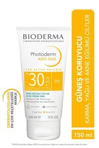 Bioderma Photoderm 50 Faktör Tüm Ciltler İçin Leke Karşıtı Nemlendirici Yağsız Suya Dayanıklı Yüz ve Vücut Güneş Kremi 150 ml